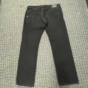 DIESEL Waykee 0886Z Men's Jeans Straight Fit Regular Stretch Black W34/L32